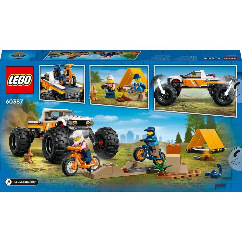 LEGO City 4x4 Off-Roader Adventures Building Kit for Ages 6+
