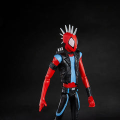 Marvel Spider-Man: Across The Spider-Verse Spider-Punk 6-Inch-Scale Action Figure with Guitar Accessory