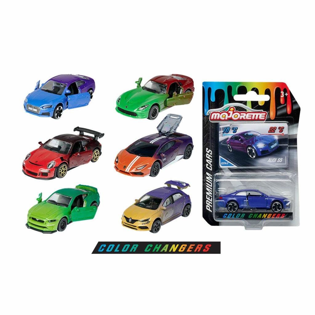 Majorette Limited Edition 6 Color Changers Series - Design & Style May Vary, Only 1 Model Included