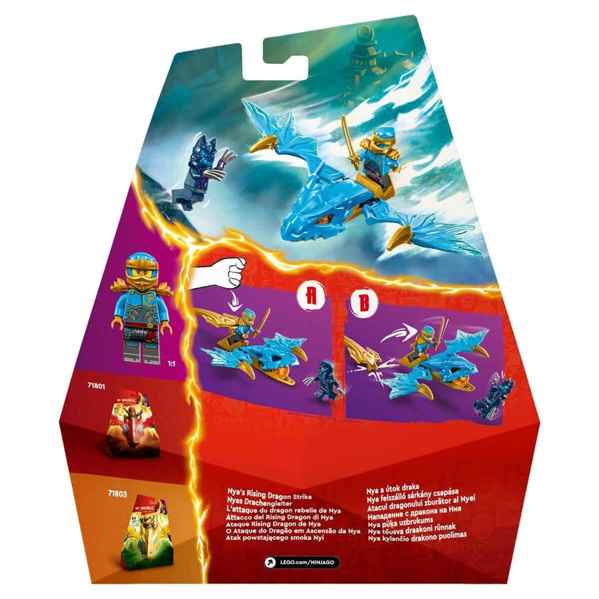 LEGO Ninjago NYA’s Rising Dragon Strike Building Kit For Ages 6+