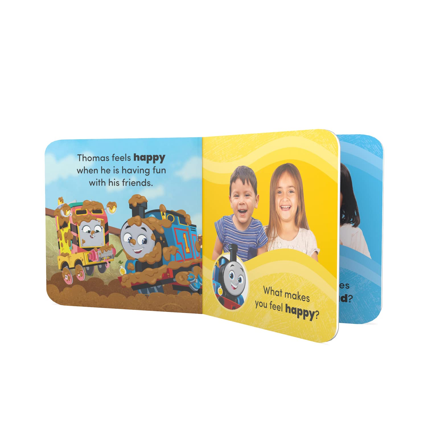 Thomas & Friends: Feelings A Mirror Book About Emotions Board Book for Ages 18 months Above