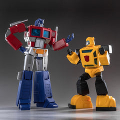 Transformers AMK Series W2 Generation One Optimus Prime and Bumblebee Combo Pack Collectible Action Figure For Kids Ages 15+