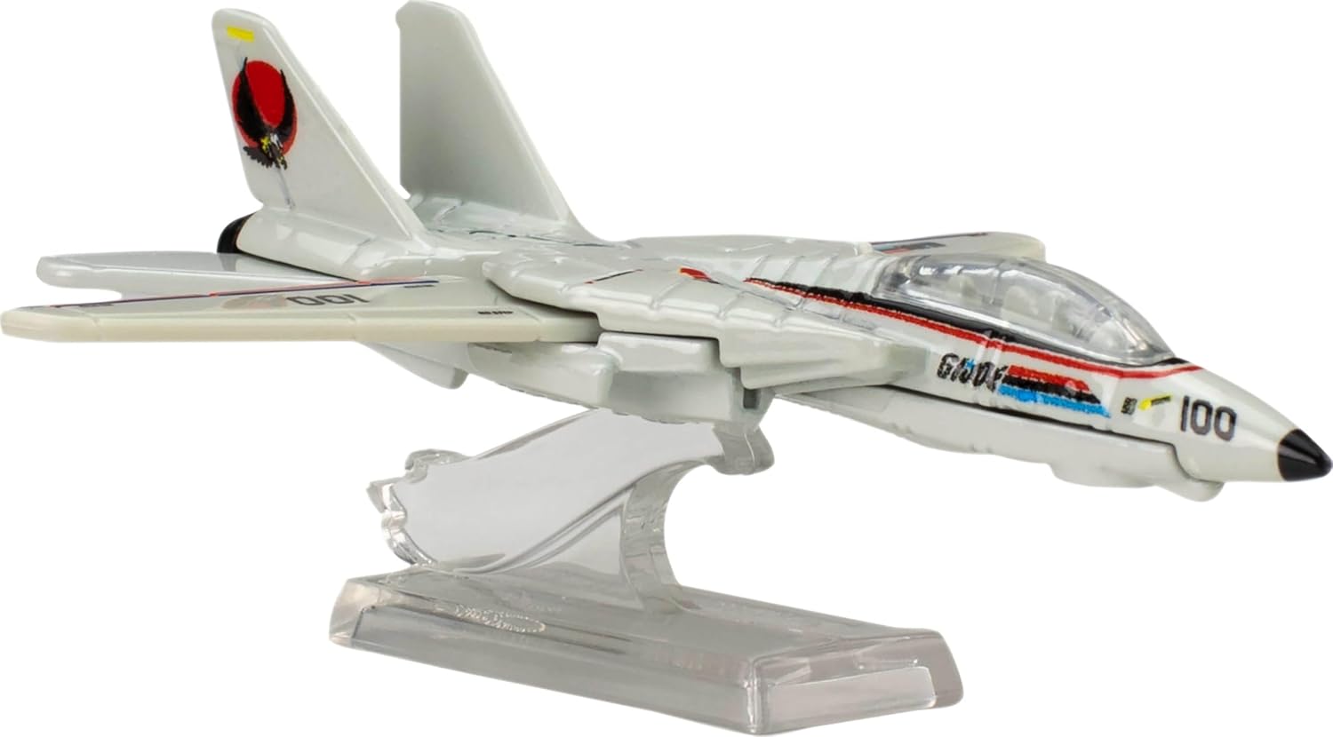 Hot Wheels 1:64 Scale Premium Combat Jet Skystriker Toy Car For Ages 4+