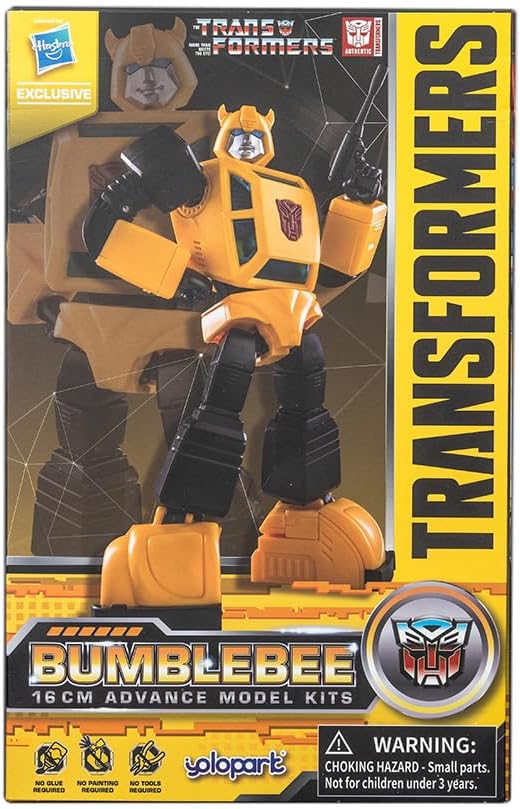 Transformers AMK Series W2 Generation One Bumblebee Collectible Action Figure For Kids Ages 15+
