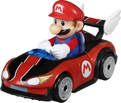 Hot Wheels Mario Kart #3 - 4 Fan-Favorite Characters Vehicle Collectible Gift Set for Kids & Fans Ages 3 Years Old & Up