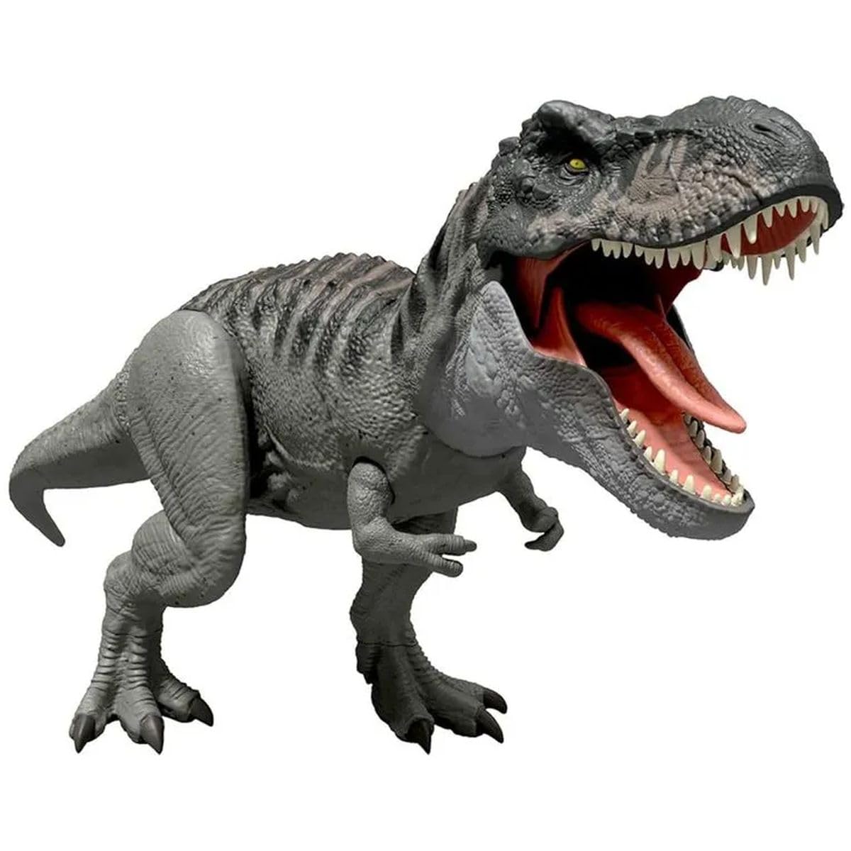 Jurassic World Rebirth Power Devour Tyrannosaurus Rex Dinosaur Figure with Tongue Activated Constant Chomp, Lights & Sounds, Digital Play