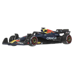 Hot Wheels Race Team Oracle RED Bull (#1) 1:64 Scale Premium Die-Cast Formula 1 Collectible Toy Race Car with Real Riders Tires & Metal/Metal Body & Chassis for Collectors