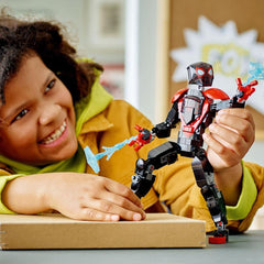 LEGO Marvel Miles Morales Figure Building Kit for Ages 8+