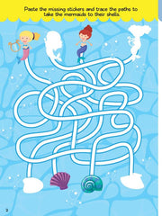 Booktopus My Big Sticker and Activity Book 3 for Kids Ages 4+