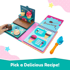 Bloomingo Dream Of Ice Cream Kitchen Pretend Playset For Kids Ages 3-7 Years