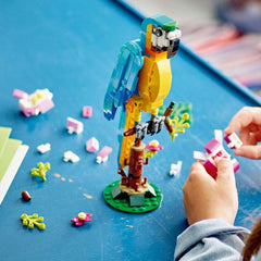 LEGO Creator 3In1 Exotic Parrot Building Kit for Ages 7+