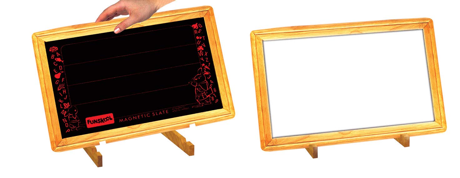 Funskool Giggles Learn N Write 2 In 1 Magnetic & Dry Erase Early Learning Slate For 3 Years & Above