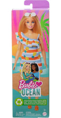 Barbie Loves The Ocean Blonde Doll With Summer Clothes and Accessories for Kids Ages 3 Years & Up