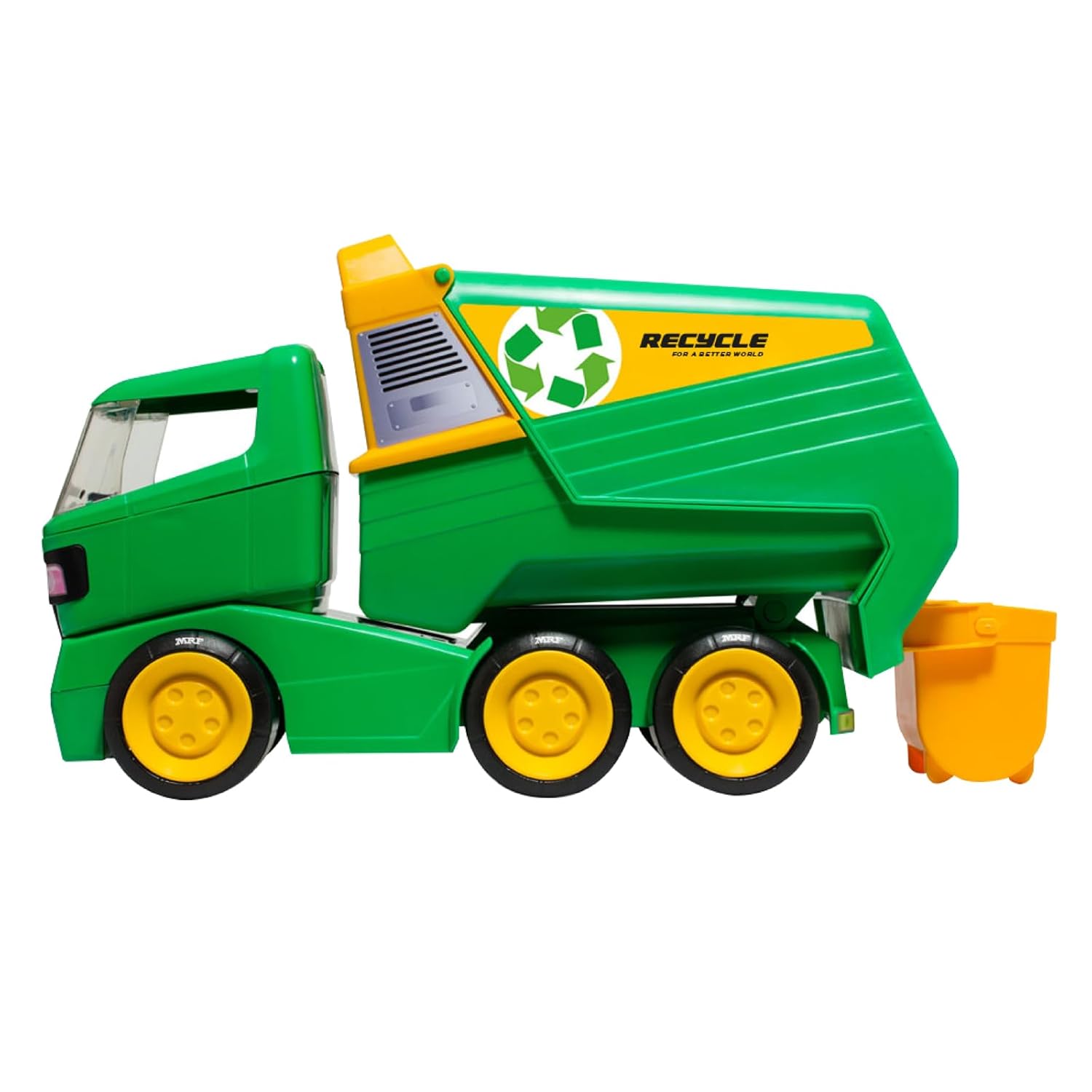 Funskool MOLTO Garbage Truck, Toy Truck, Nesting & Stackable Toy for Kids Ages 2 Years & Up