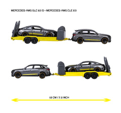 Majorette Auto Mercedes-AMG Deluxe Trailer Playset with Vehicles for Kids & Collectors Styles & Design May Vary - Only 1 Model Included