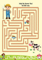Booktopus Never Bored With Mazes Book One for Kids Ages 4+