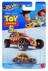 Hot Wheels Silver Series Toy Story 5 Custom Volkswagen Beetle Toy Car for Ages 3+