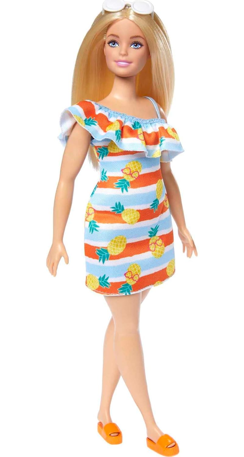 Barbie Loves The Ocean Blonde Doll With Summer Clothes and Accessories for Kids Ages 3 Years & Up