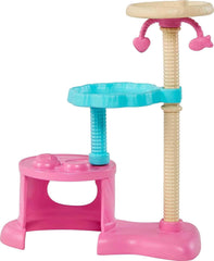 Barbie Kitty Condo Doll and Pets Playset with Brunette Doll, 1 Cat, 4 Kittens, Cat Tree & Accessories Toy for Kids Ages 3 Years & Up
