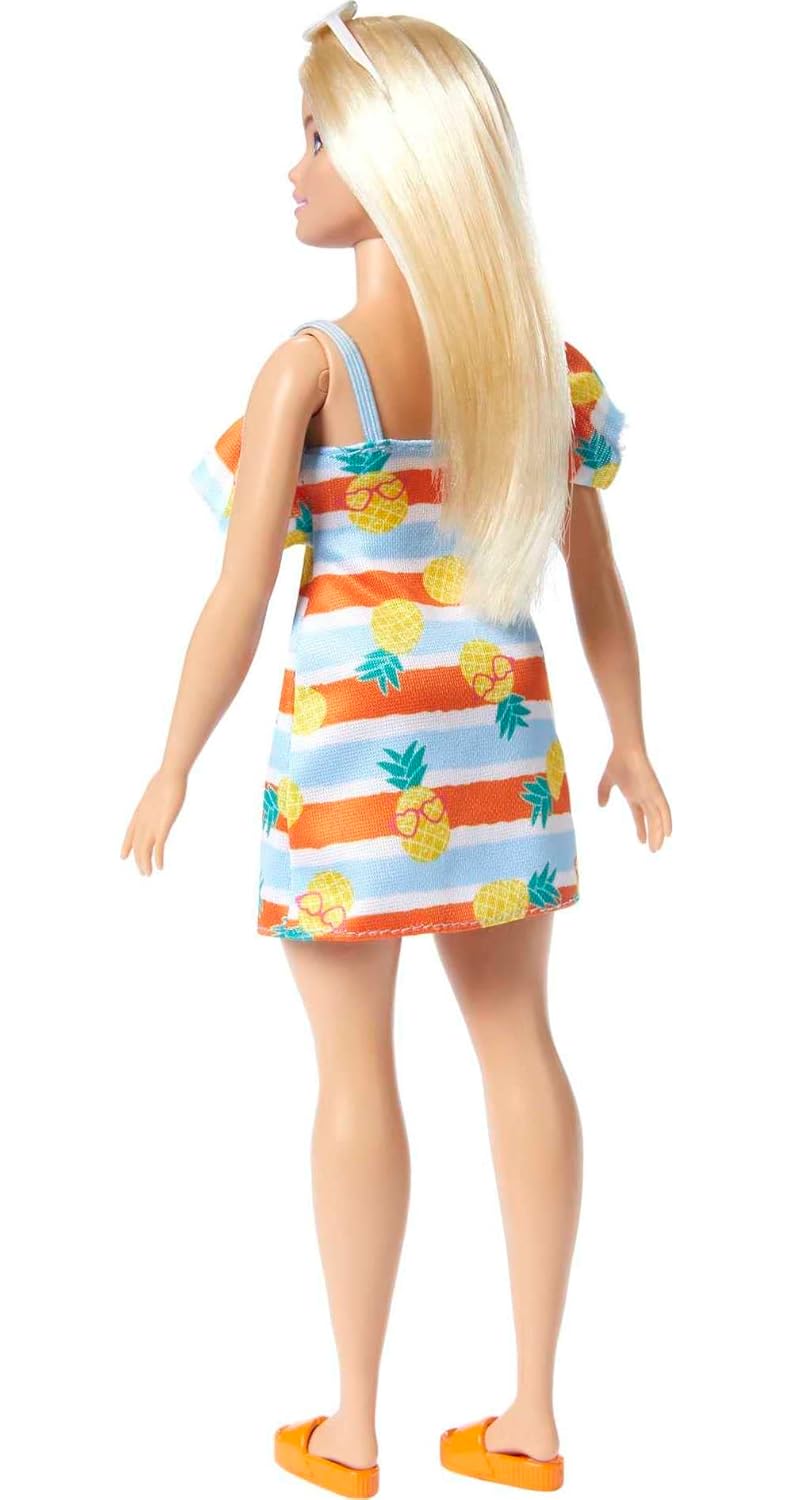 Barbie Loves The Ocean Blonde Doll With Summer Clothes and Accessories for Kids Ages 3 Years & Up