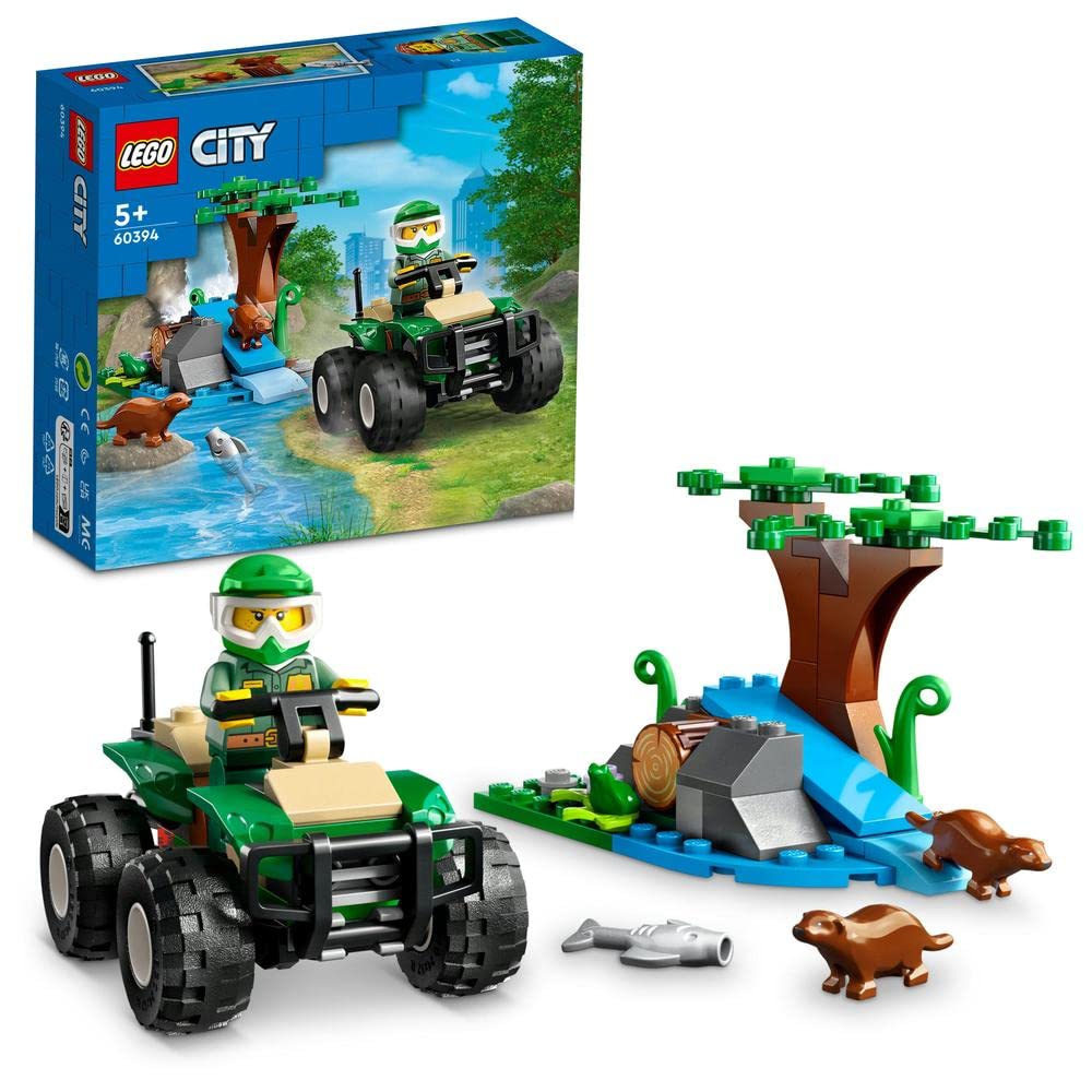 LEGO City ATV and Otter Habitat Building Kit for Ages 5+