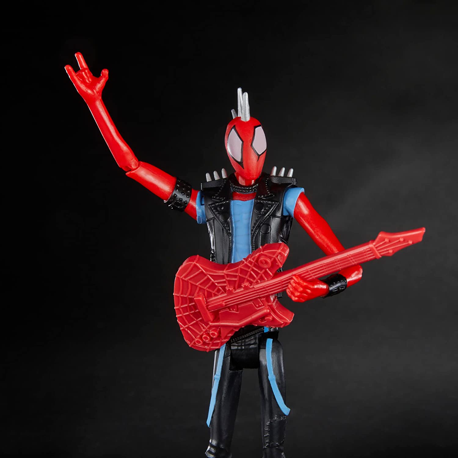 Marvel Spider-Man: Across The Spider-Verse Spider-Punk 6-Inch-Scale Action Figure with Guitar Accessory