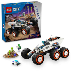 LEGO City Space Explorer Rover and Alien Life Set Building Kit for Ages 6+