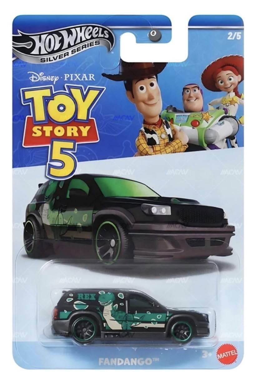 Hot Wheels Silver Series Toy Story 5 Fandango Toy Car for Ages 3+