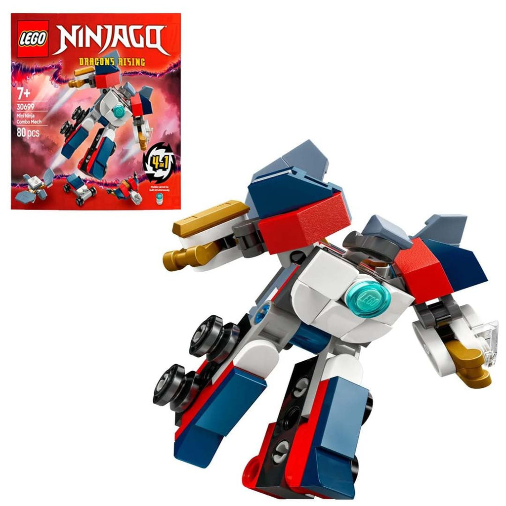 LEGO Ninjago Mini Ninja Combo Mech Building Kit For Ages 7+