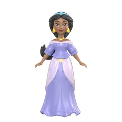 Disney Princess 6 Posable Small Dolls with 12 Signature Fashions and 6 Accessories Inspired by Disney Movies