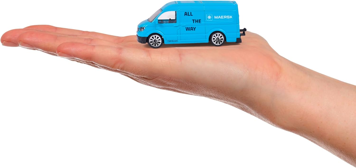 Majorette - Maersk Transport Vehicle With 3 Assortment For Kids & Collectors Styles & Design May Vary