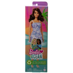 Barbie Loves The Ocean Brunette Doll With Summer Clothes and Accessories for Kids Ages 3 Years & Up