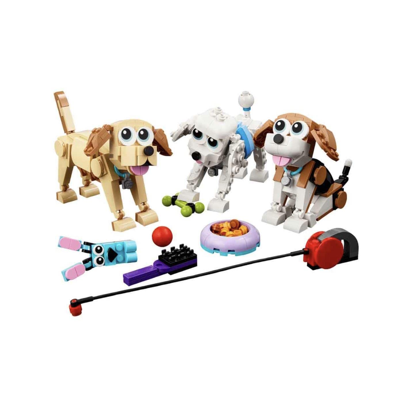 LEGO Creator Adorable Dogs Building Kit For Ages 7+