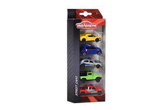 Majorette WOW 5 Car Pack - Design & Style May Vary, Only 1 Pack Included