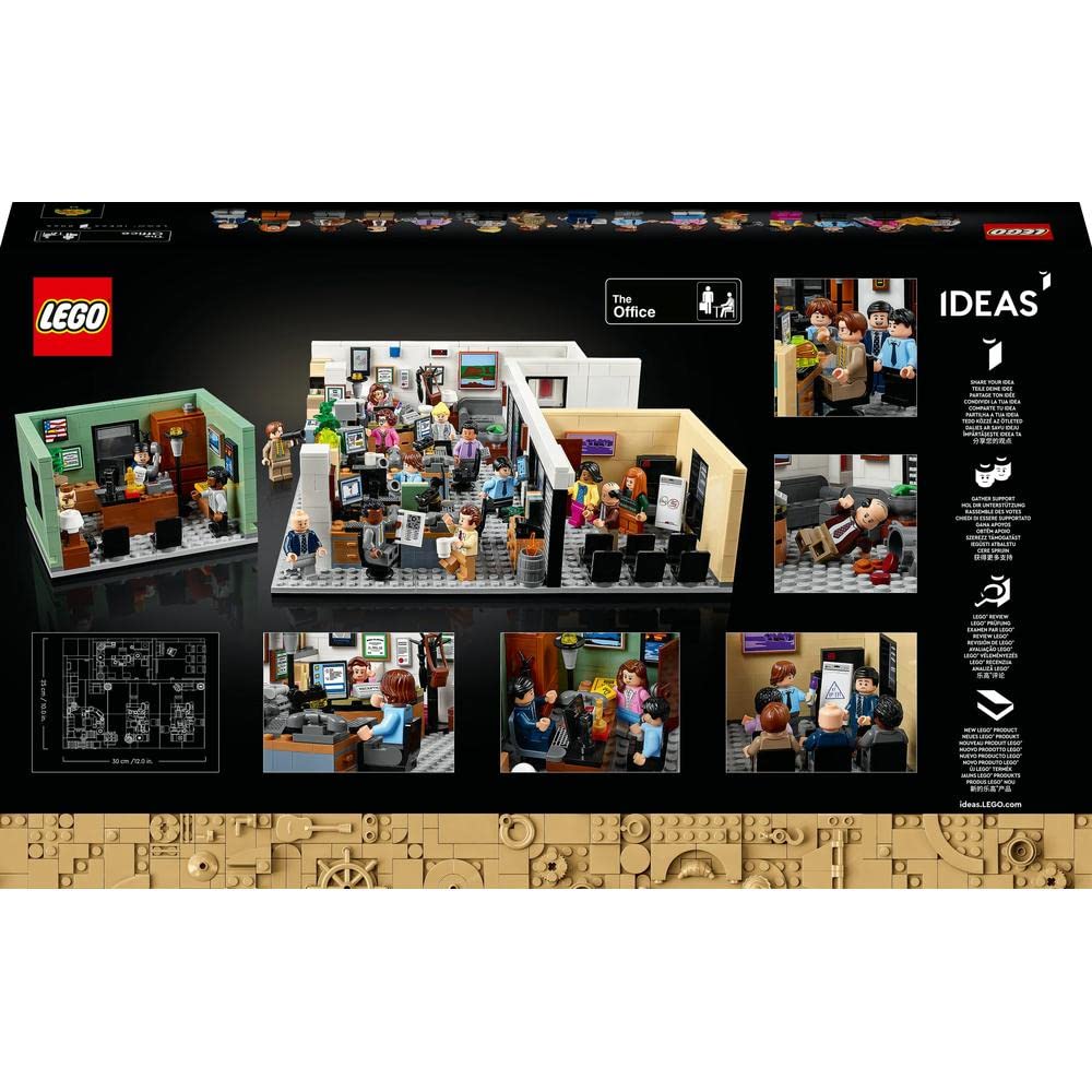 LEGO Ideas The Office Replica Building Kit for Adults