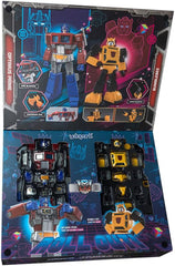 Transformers AMK Series W2 Generation One Optimus Prime and Bumblebee Combo Pack Collectible Action Figure For Kids Ages 15+