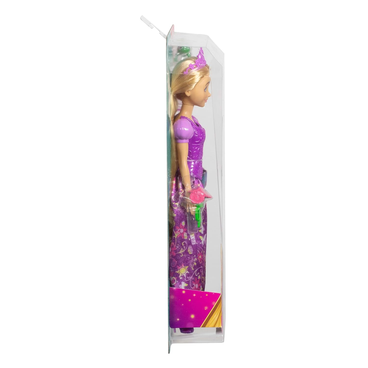 Disney Princess 2-In-1 Stories Rapunzel Fashion Doll With 2 Snap-On Bodices, 2 Skirts & 9 Accessories For Kids Ages 3+