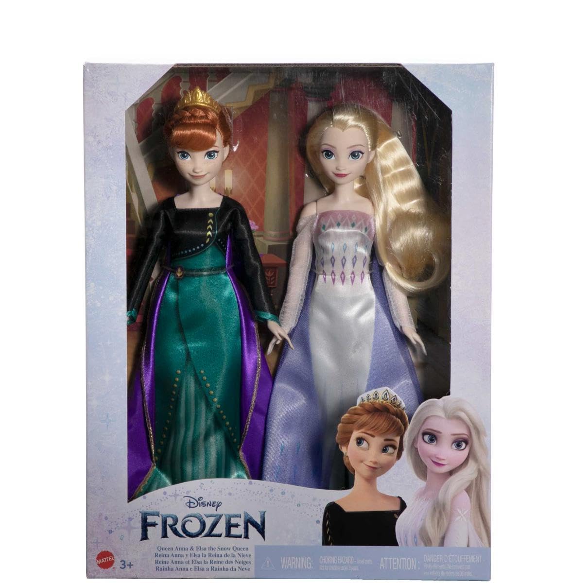 Buy Disney Frozen Anna And Elsa Queen Fashion Dolls for Kids Ages