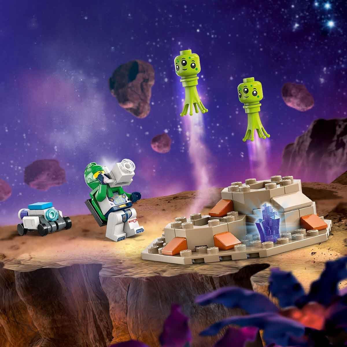 LEGO City Space Explorer Rover and Alien Life Set Building Kit for Ages 6+