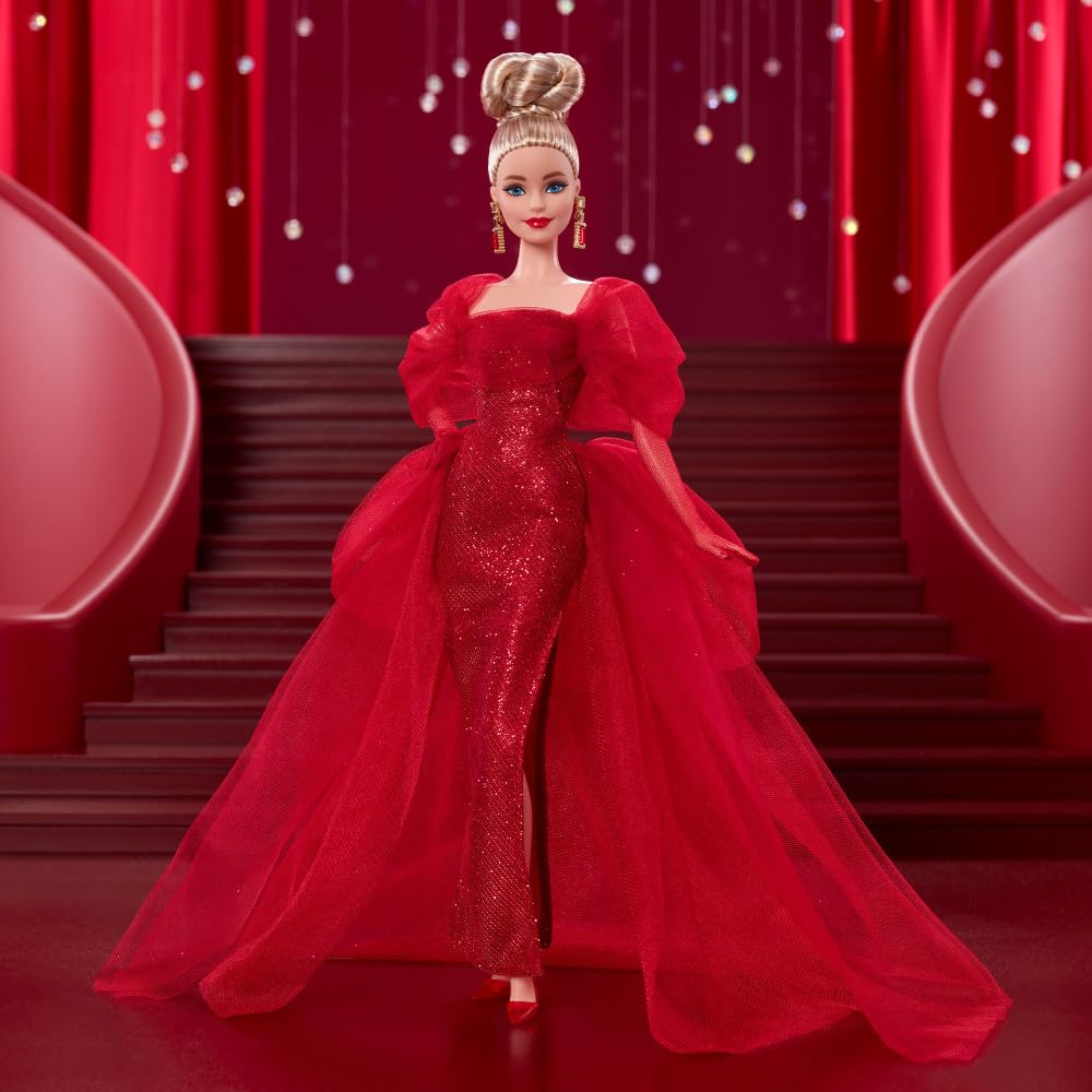 Barbie Signature Collectible Doll For Mattel 80th Anniversary For Kids Ages 3+