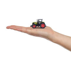 Majorette CLAAS Farm 5 Pack Set - Metal Toy Car with Freewheel, Suspension & Opening Parts for Kids & Collectors