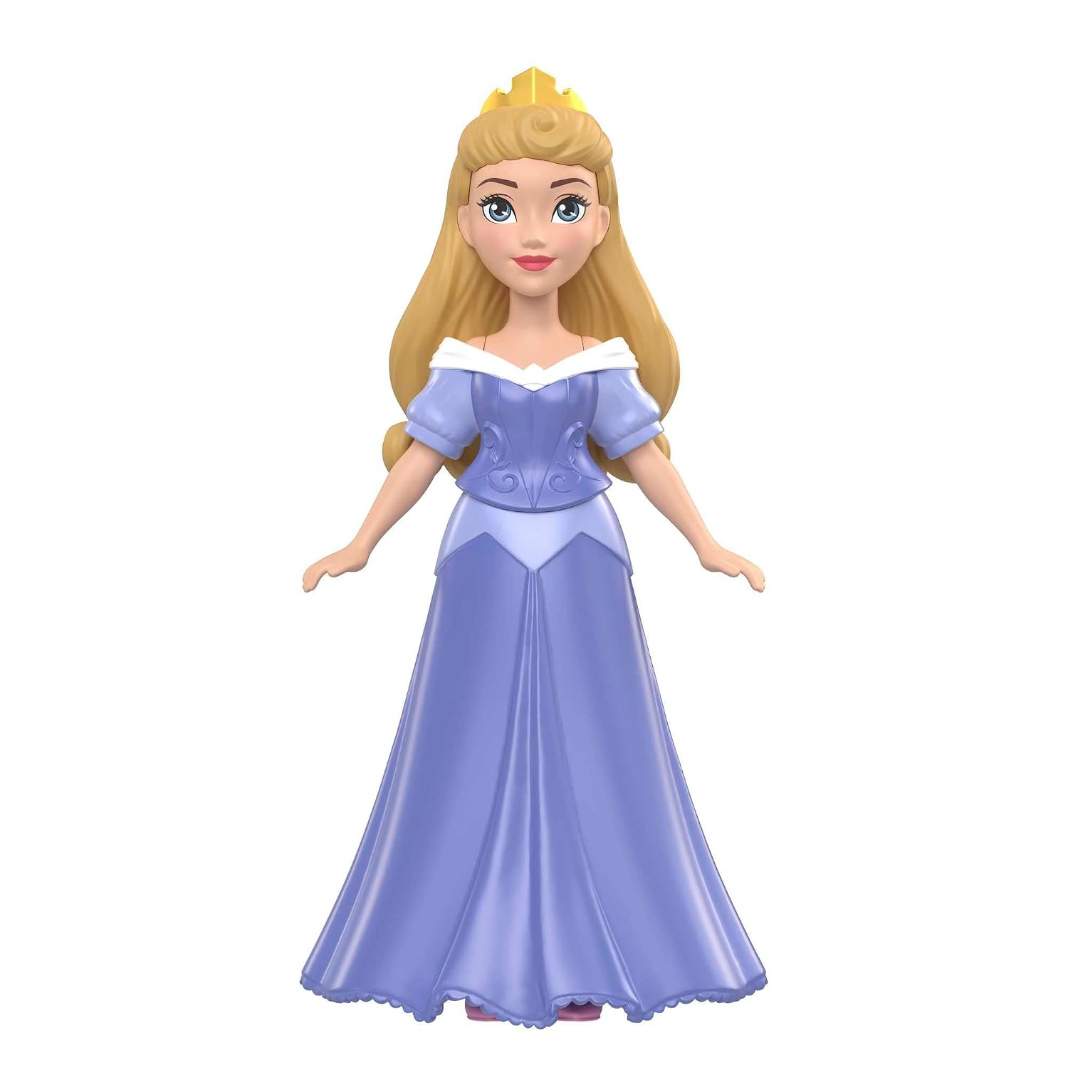 Disney Princess 6 Posable Small Dolls with 12 Signature Fashions and 6 Accessories Inspired by Disney Movies