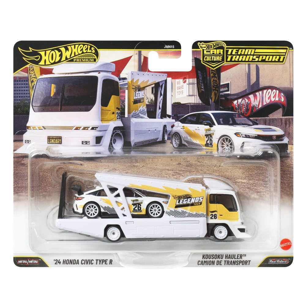 Buy Hot Wheels Car Culture Team Transport Legend 24 Honda Civic
