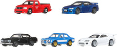 Hot Wheels Premium Fast & Furious Pack 1:64 Scale Die-Cast Vehicles from the Movie Franchise in Collectable Packaging
