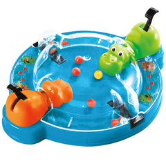 Hasbro Gaming Hungry Hippos Grab and Go Portable Travel Game for 2 Players Ages 4 and Up