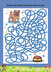 Booktopus Never Bored With Mazes Book Two for Kids Ages 4+