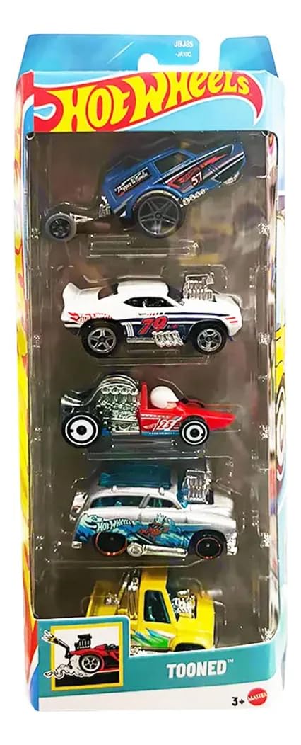Hot Wheels 15 Car Gift Pack 2025 Combo of 3 Series Including Formula1, Fun Park & Tooned Pack For Kids and Collectors