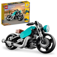 LEGO Creator 3In1 Vintage Motorcycle Building Kit for Ages 8+