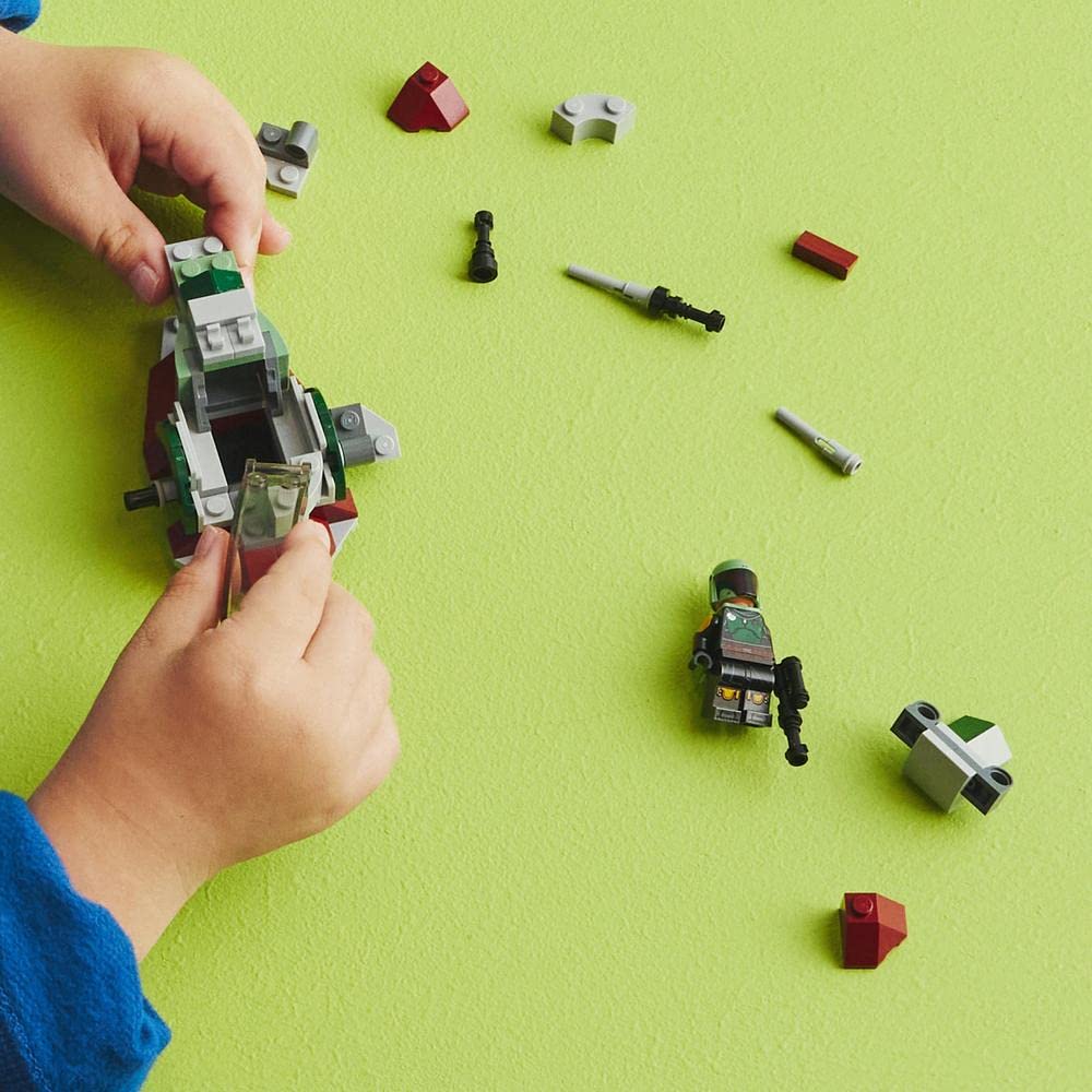 LEGO Star Wars Boba Fett's Starship Microfighter Building Kit for Ages 6+