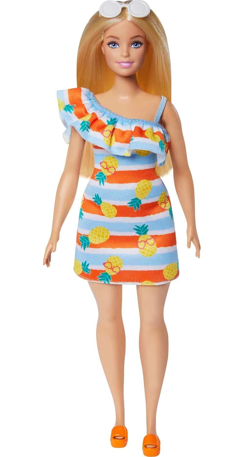 Barbie Loves The Ocean Blonde Doll With Summer Clothes and Accessories for Kids Ages 3 Years & Up